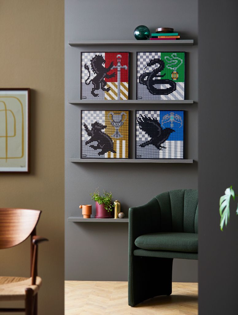 LEGO Art 31201 Harry Potter Hogwarts Crests 5