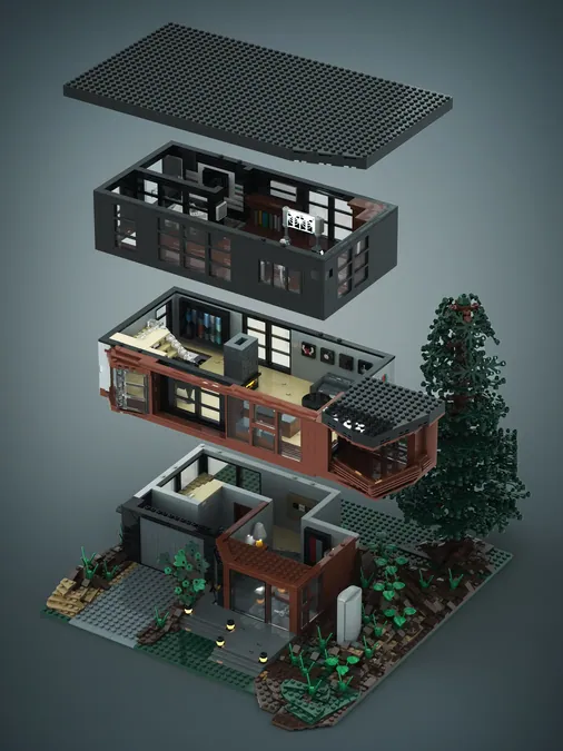 LEGO Ideas twilight fan project
