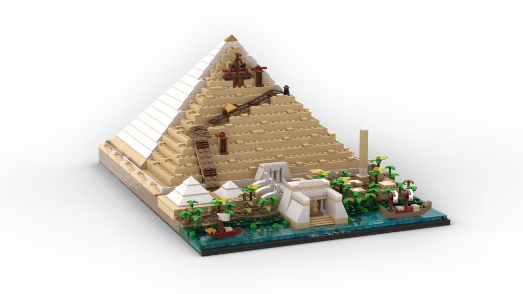 LEGO Architecture 21058 Great Pyramid of Giza mod 1 1024x576