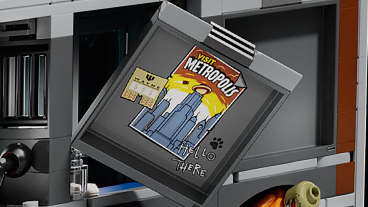 LEGO Arkham Asylum’s Metropolis poster is ‘just world-building’ says Design Lead