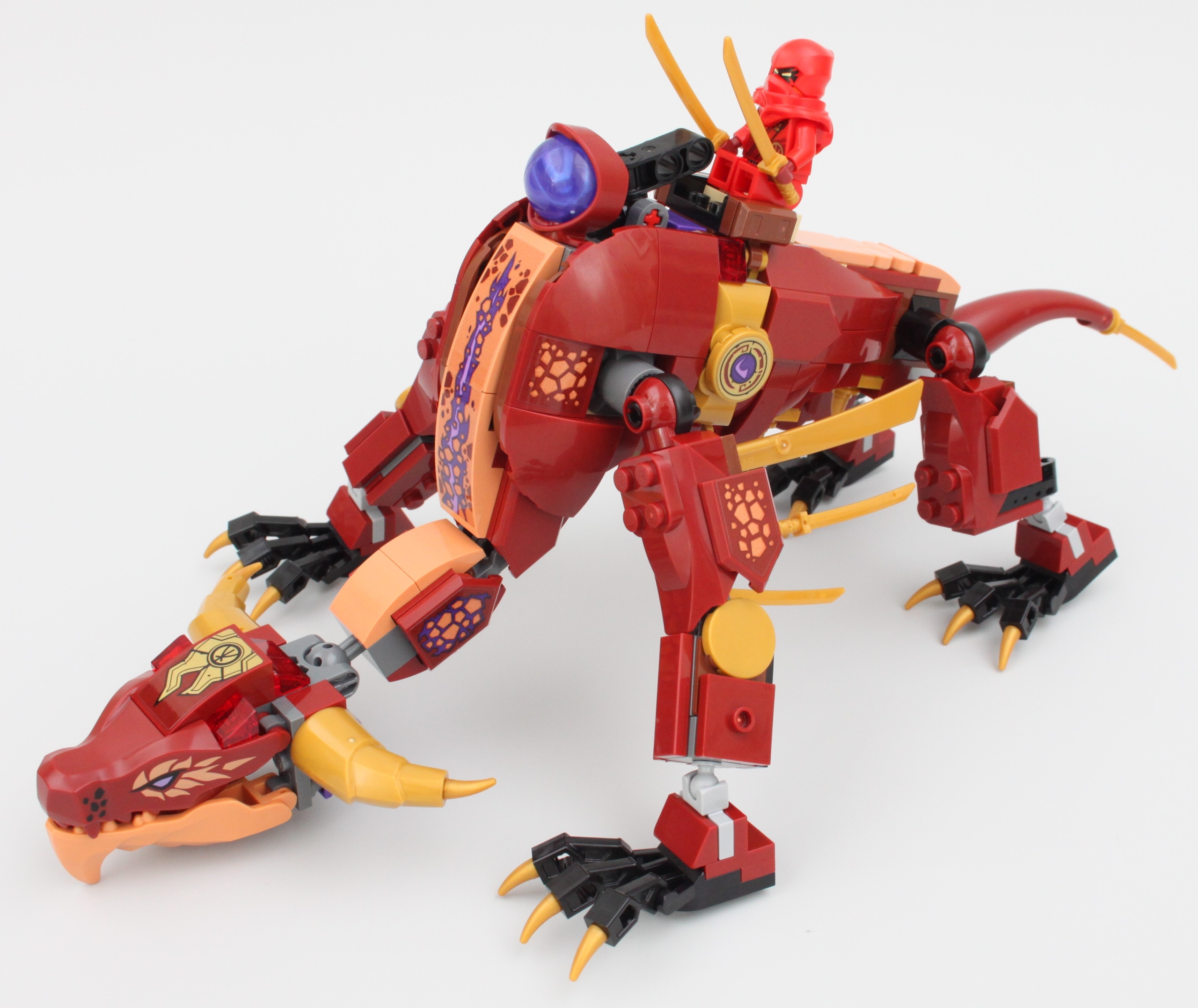 LEGO NINJAGO 71793 Heatwave Transforming Lava Dragon review 7 scaled