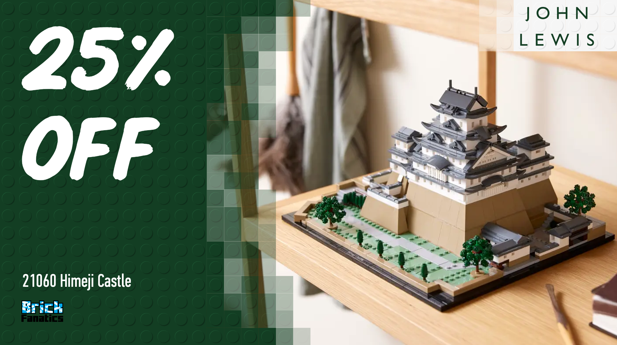 Score a discount on the perfect desktop LEGO Architecture set