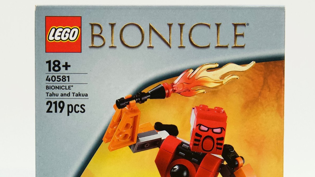 LEGO 40581 BIONICLE Tahu & Takua gift-with-purchase revealed
