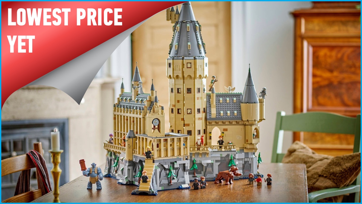 Lowest price yet on brand new LEGO Harry Potter Hogwarts Castle: The Main Tower
