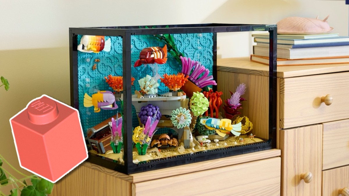 LEGO Tropical Aquarium misses one colour out of its rainbow