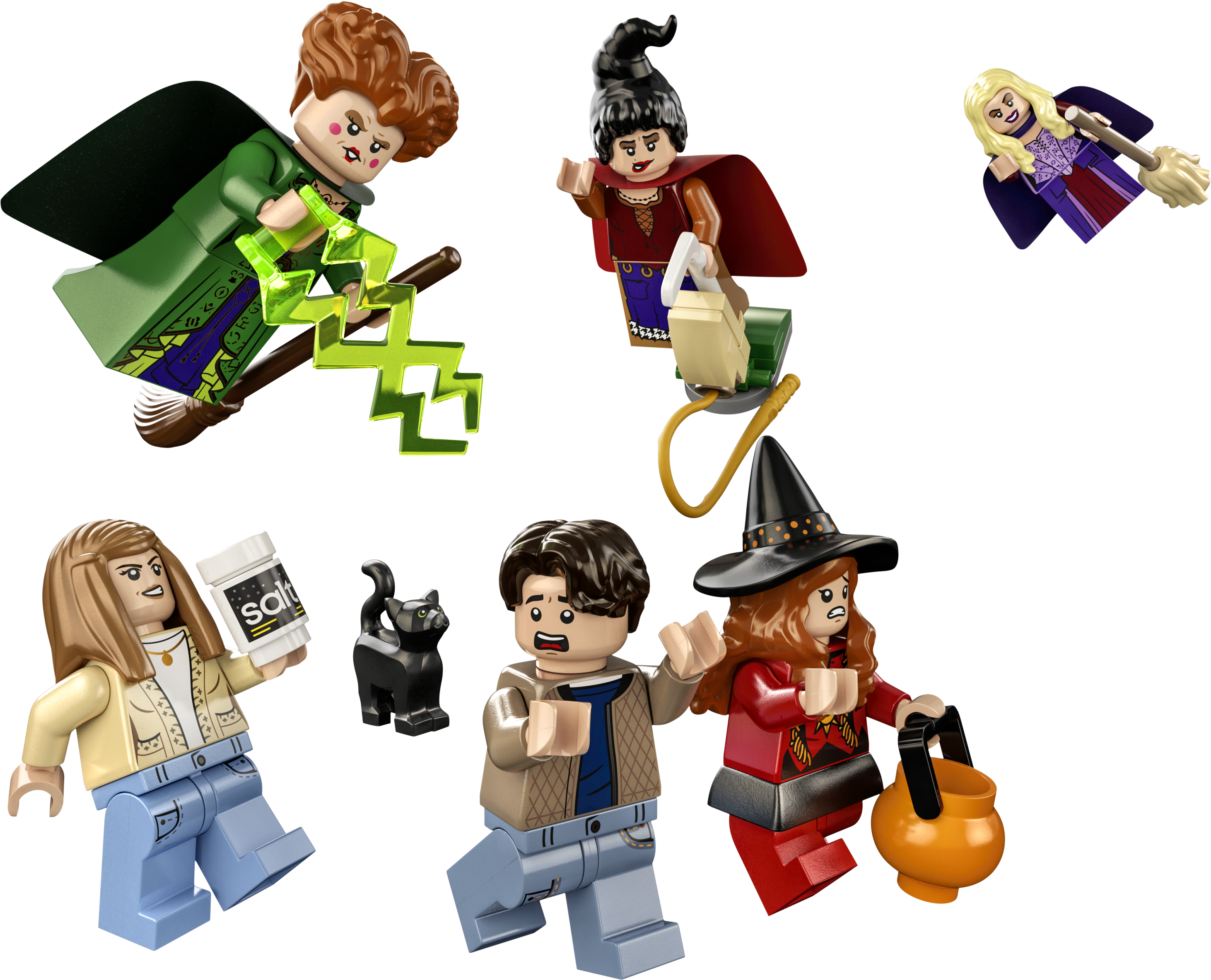LEGO Ideas 21341 Hocus Pocus – The Sanderson Sisters Cottage contents 16