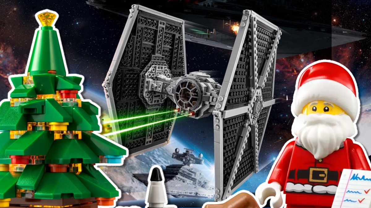 Four ways the LEGO Christmas TIE Fighter could use its hefty piece count