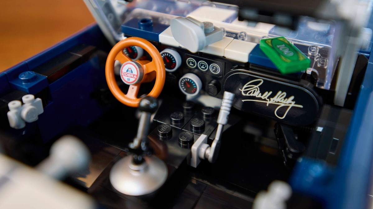 LEGO Shelby Cobra Easter egg has unparalleled accuracy
