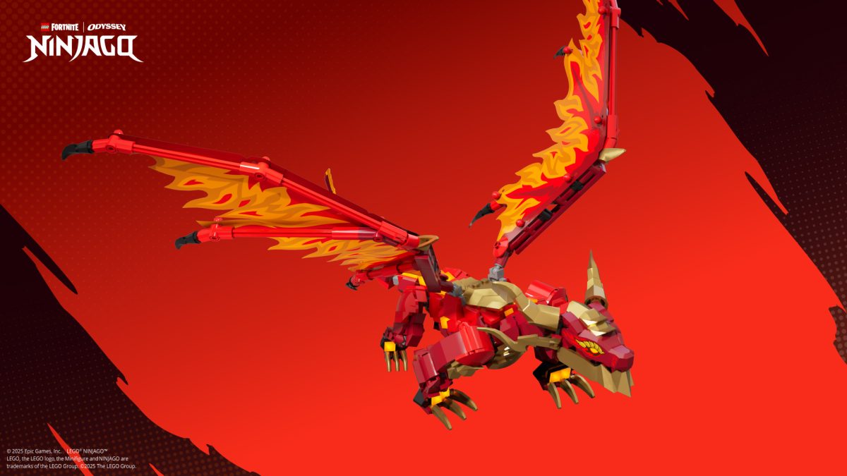LEGO Fortnite Odyssey NINJAGO Rise of the Ninja dragon 1200x675