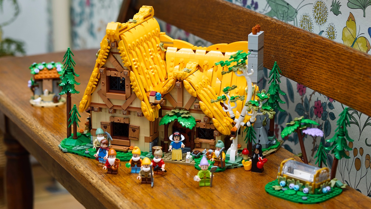 LEGO Disney Snow White's Cottage designer explains hinge versus no hinge debate