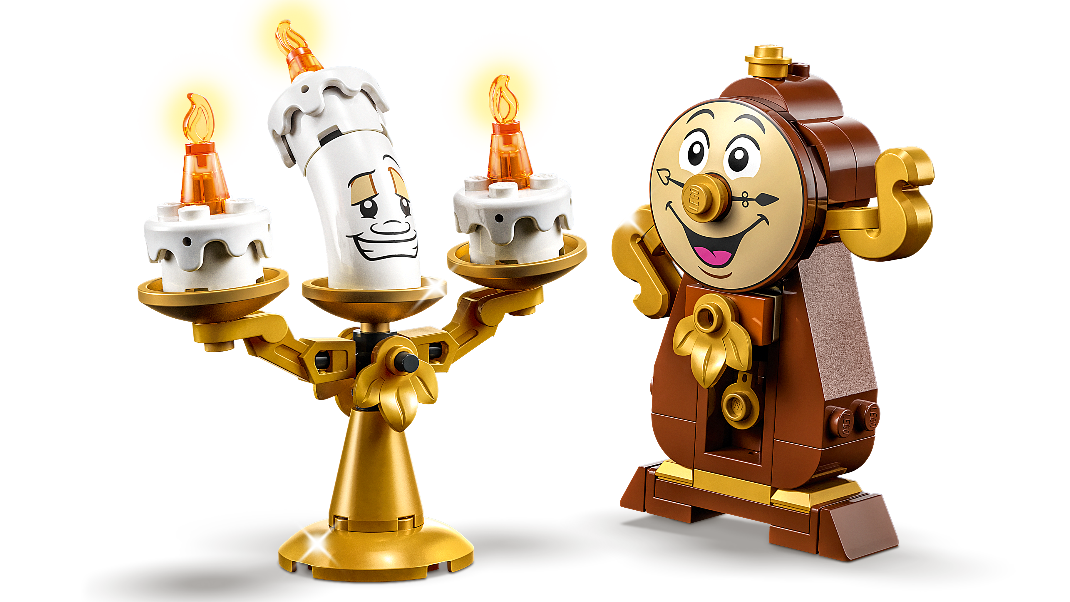 LEGO 43226 Disney Duos Lumiere Cogsworth