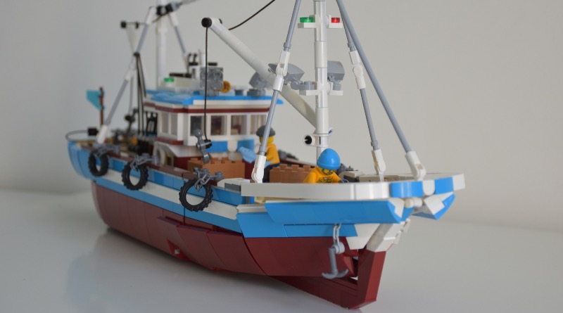 BrickLink Designer Program's LEGO Great Fishing Boat is already funded
