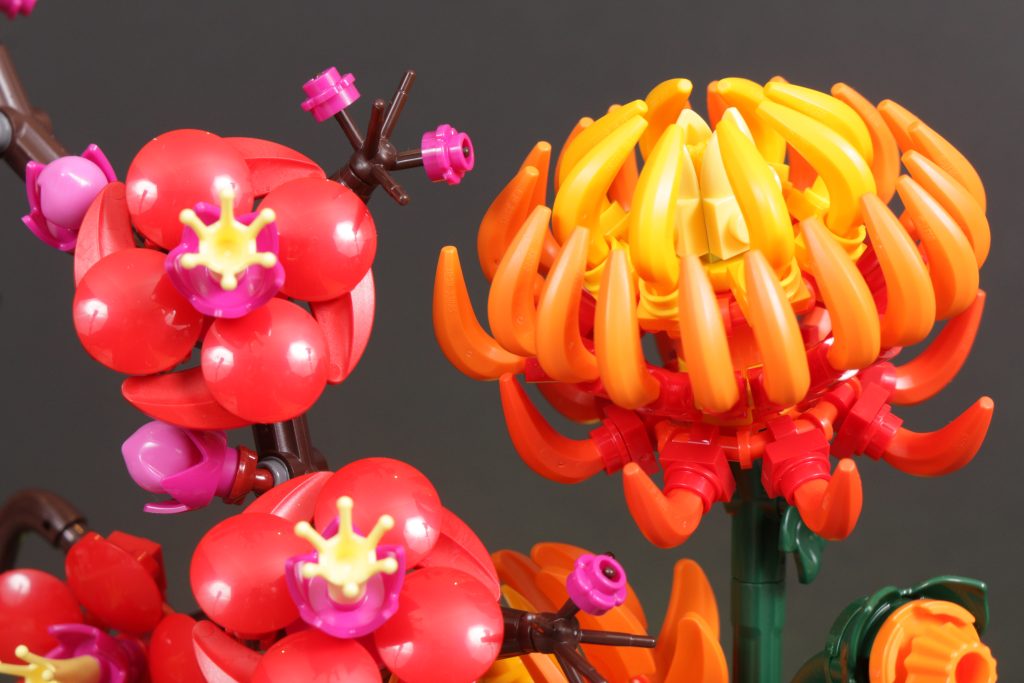 LEGO Botanical Collection 10368 Chrysanthemum and 10369 Plum Blossom review 15 1024x683