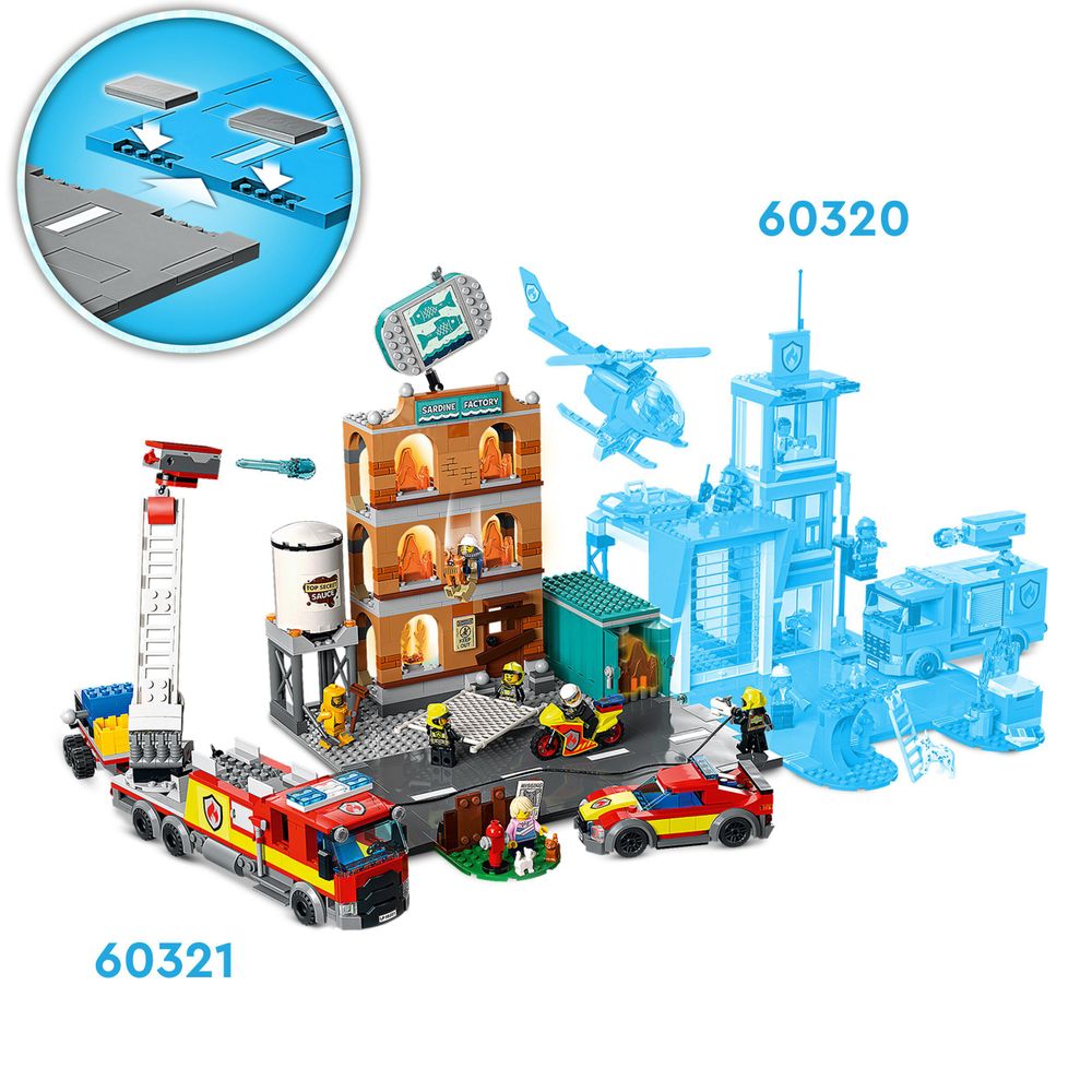 LEGO CITY 60321 Fire Brigade Operation 5