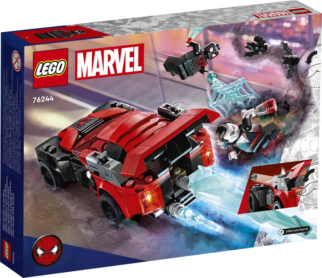 LEGO Marvel 76244 Miles Morales vs. Morbius 2
