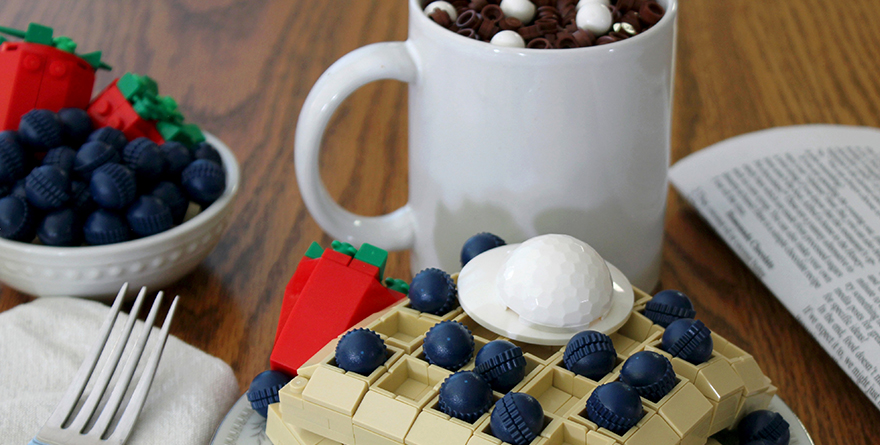 Brick Pic of the Day: Waffles