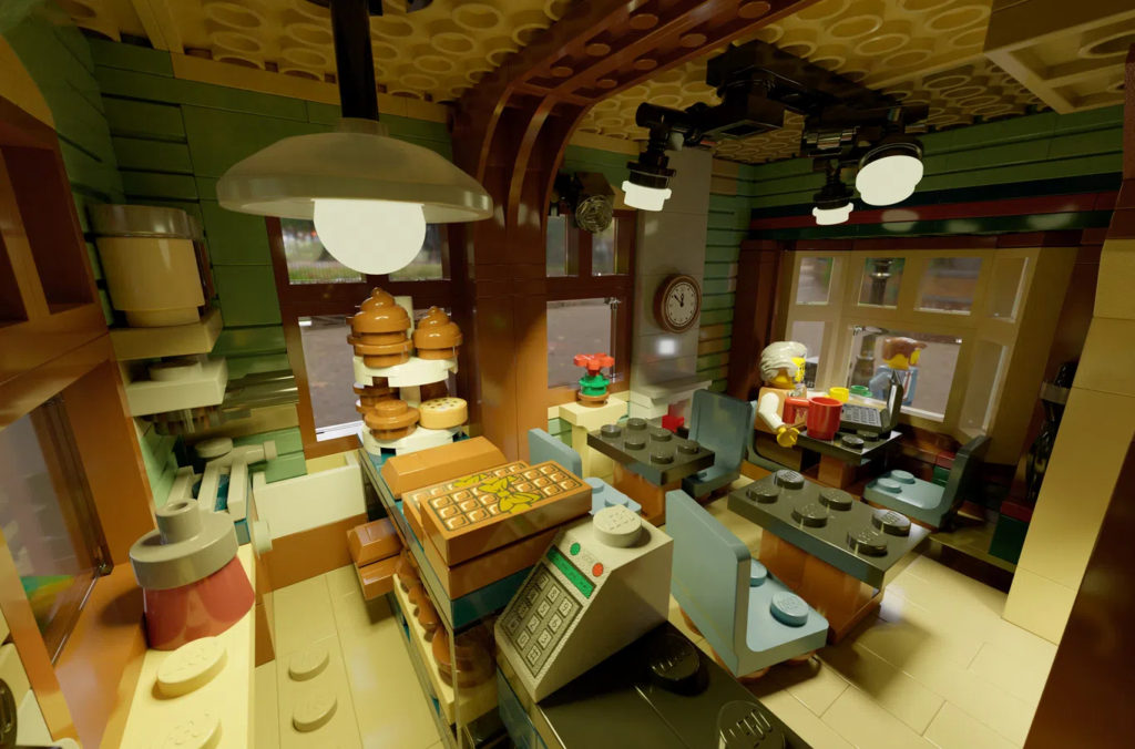 LEGO Ideas The house of chocolate interior 2