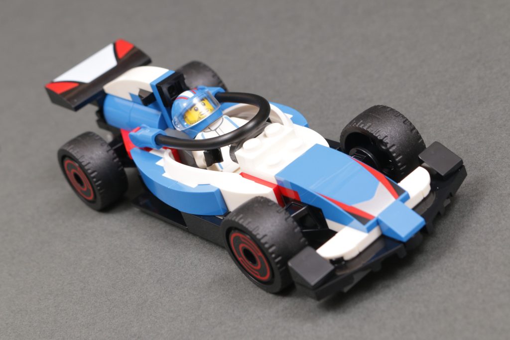 LEGO City 60474 F1 Grid with VCARB Sauber Race Cars review 16 1024x683