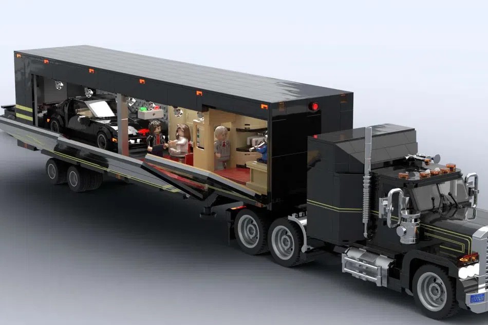 LEGO Ideas Knight Rider project interior 2