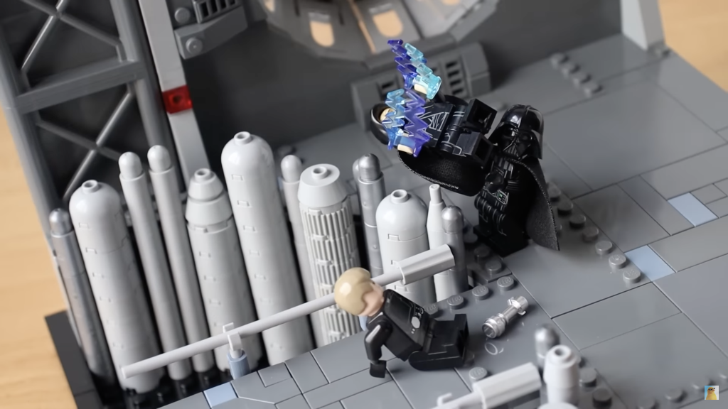 HACHIROKU24 LEGO Star Wars Death Star Throne Room Diorama Build 2 1024x576