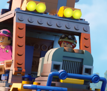 LEGO Fortnite driving 2