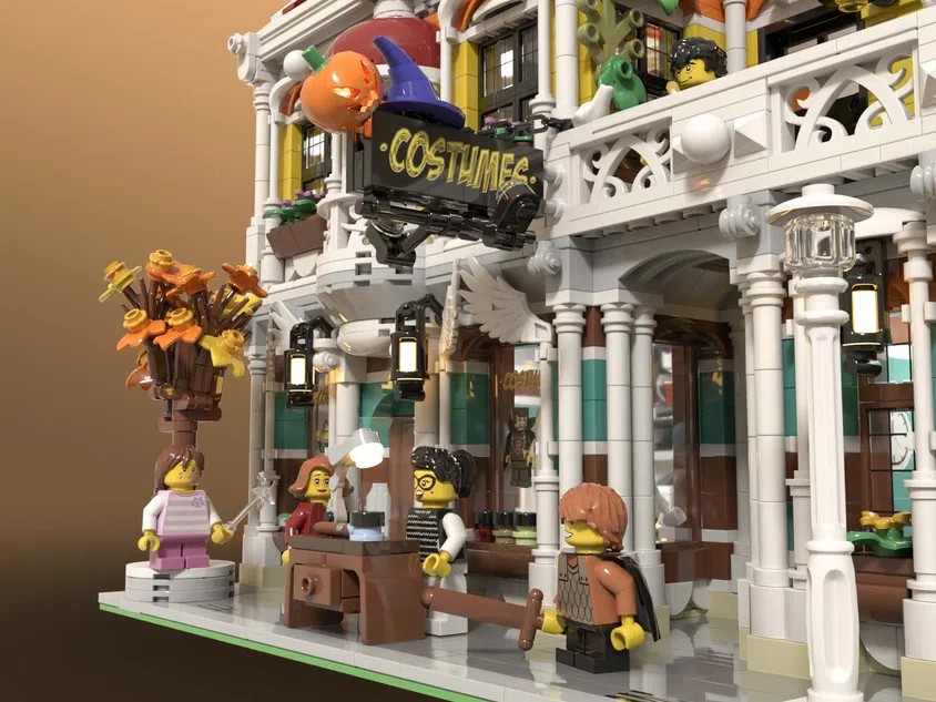 LEGO Ideas costume shop 1