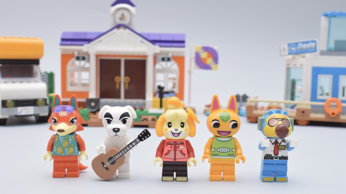 LEGO Animal Crossing's minifigures are bucking the trend for licensed LEGO themes