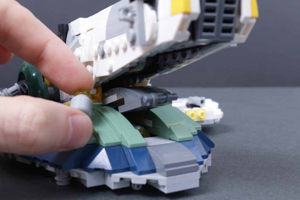 LEGO Star Wars 75433 Jango Fetts Starship review 13 1024x683