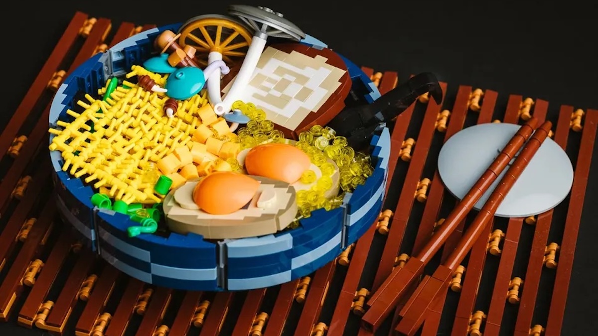 Service needed for 10,000 orders of LEGO Ideas Ramen