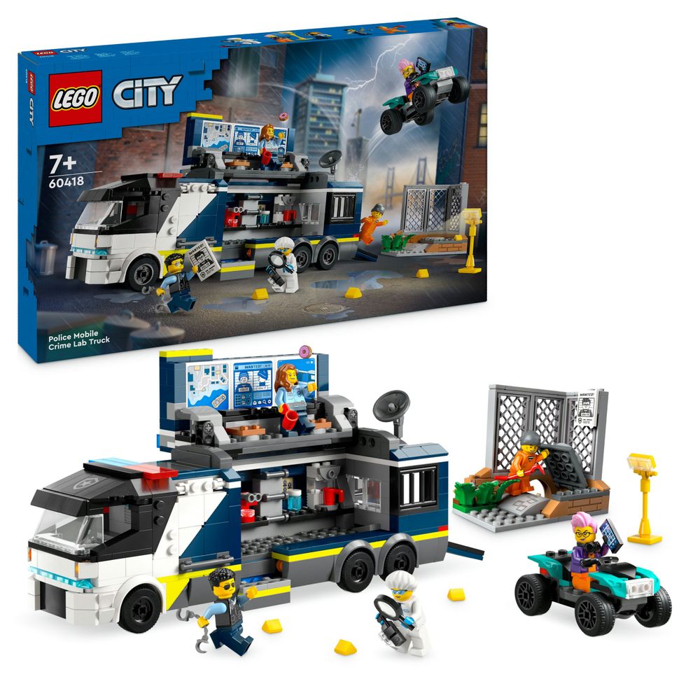 60418 police mobile crime lab truck 3