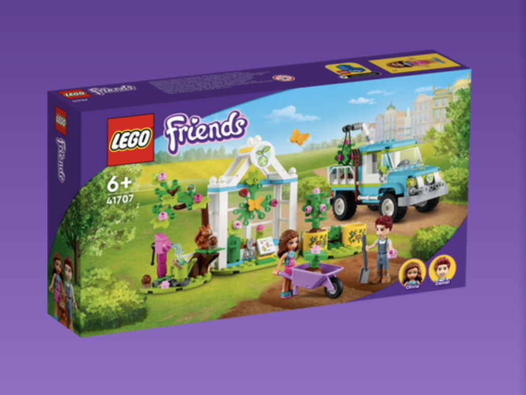 LEGO Friends 41707 Tree Planting Vehicle 1 1024x770