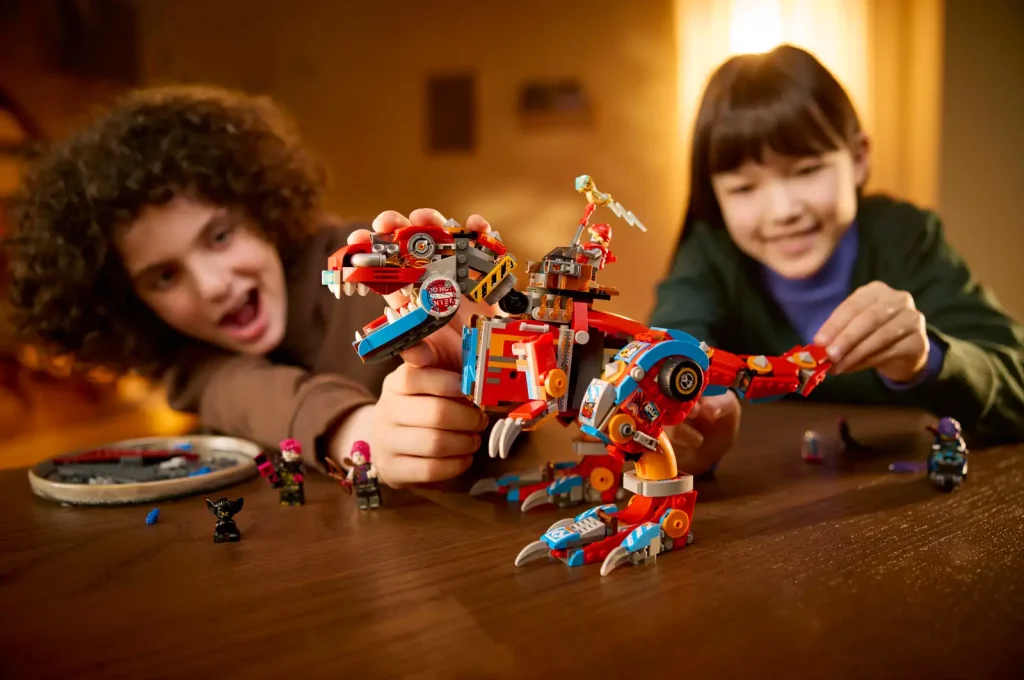 LEGO DREAMZzz 71484 Coopers Robot Dinosaur C Rex Lifestyle  1024x680
