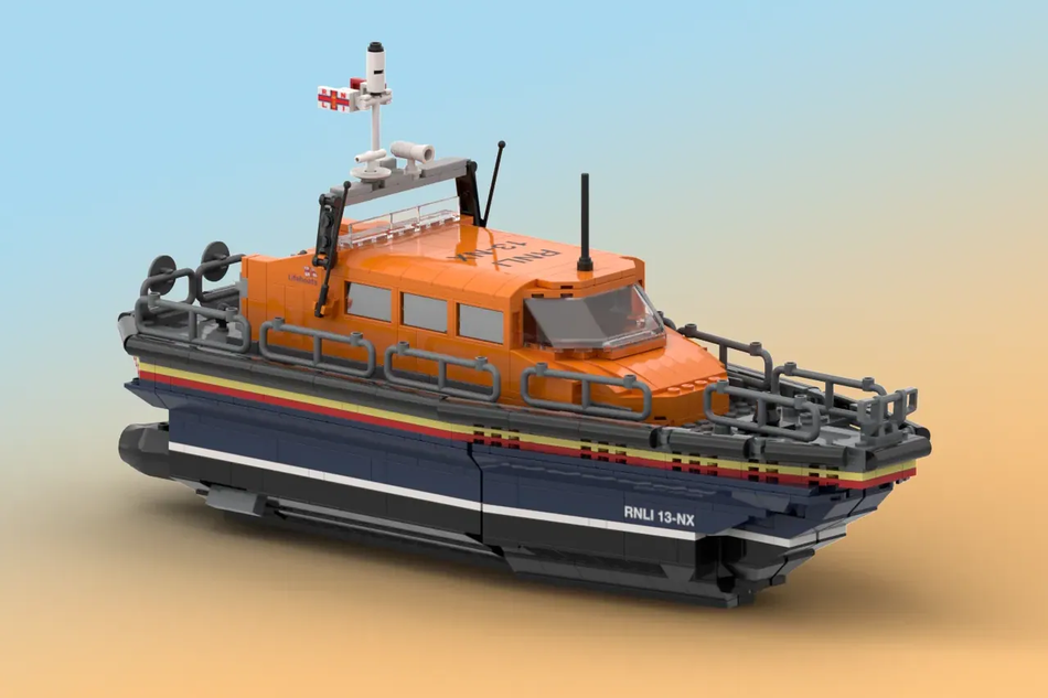 LEGO Ideas of RNLI Shannon Class Lifeboat 2