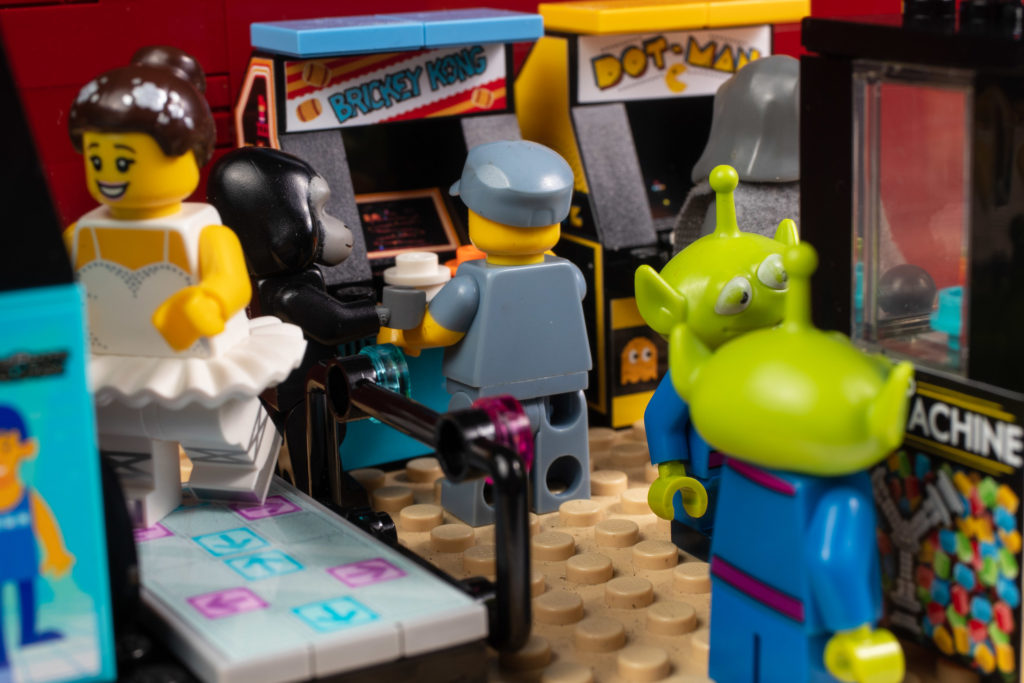 Brick Pic of the Day: After hours at the arcade