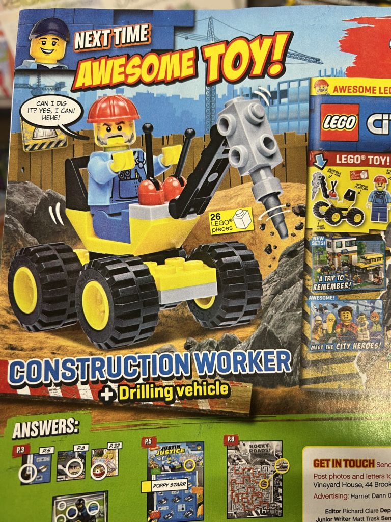 LEGO CITY magazine 48 gift