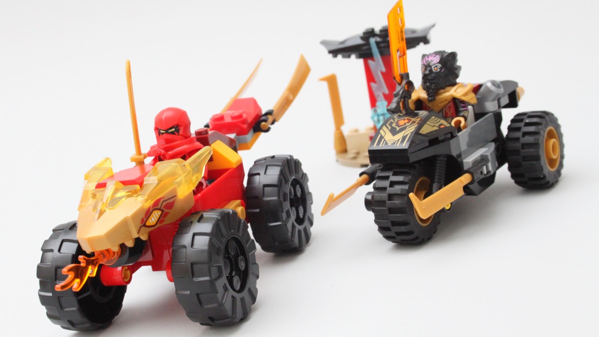 LEGO NINJAGO 71789 Kai and Ras's Car and Bike Battle review