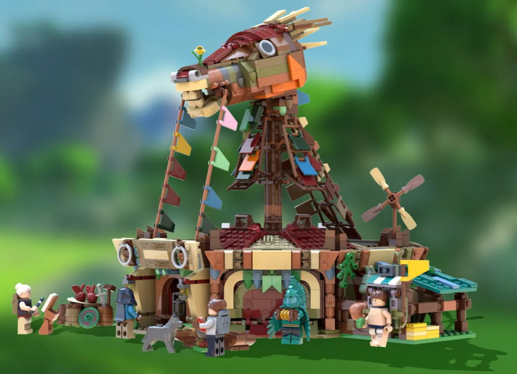 LEGO Ideas The Legend of Zelda Breath of the Wild Stables