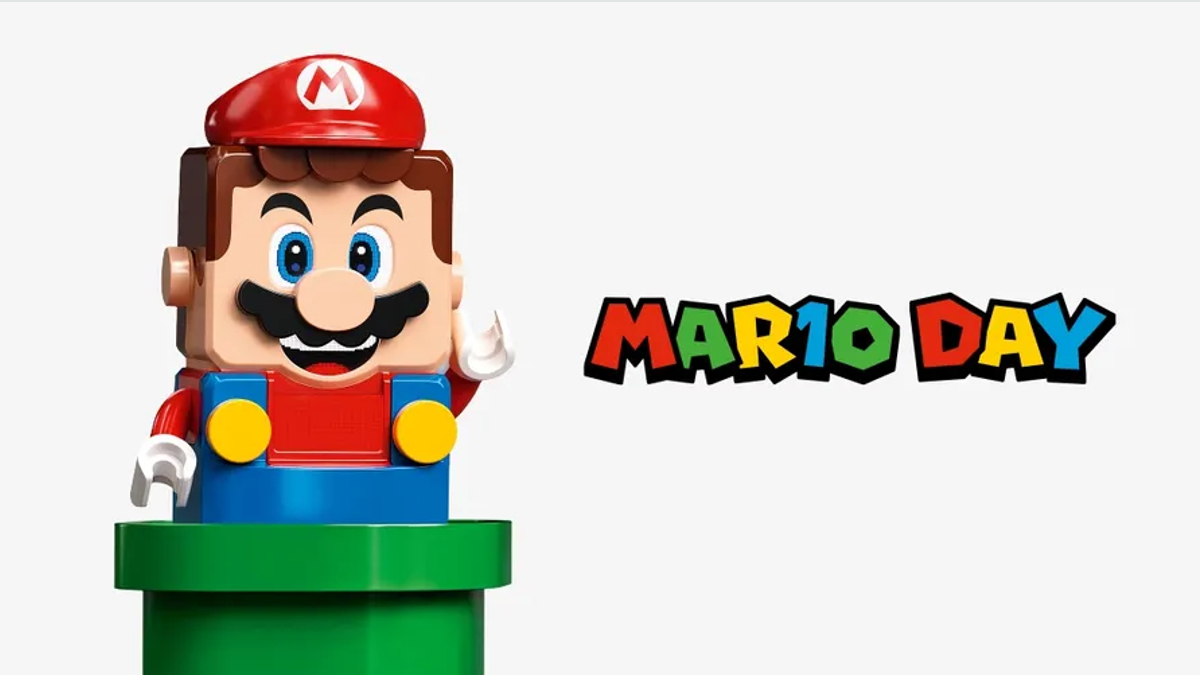 LEGO and Nintendo's New York stores celebrate Mario Day