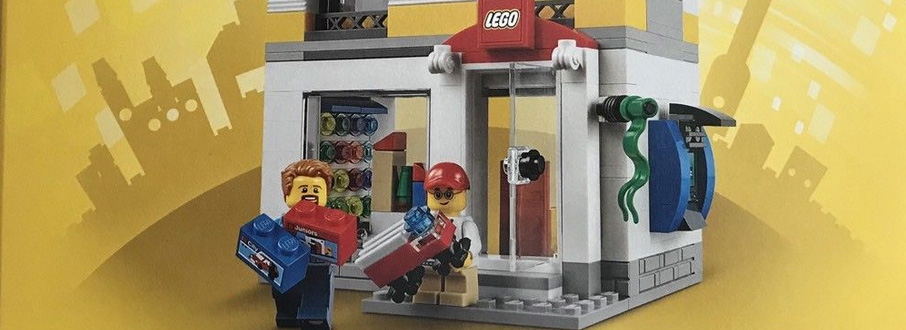 New LEGO 40305 LEGO Brand Store set images