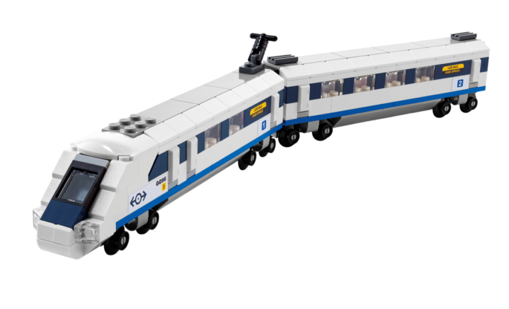 LEGO Creator 40518 High Speed Train contents 1024x623