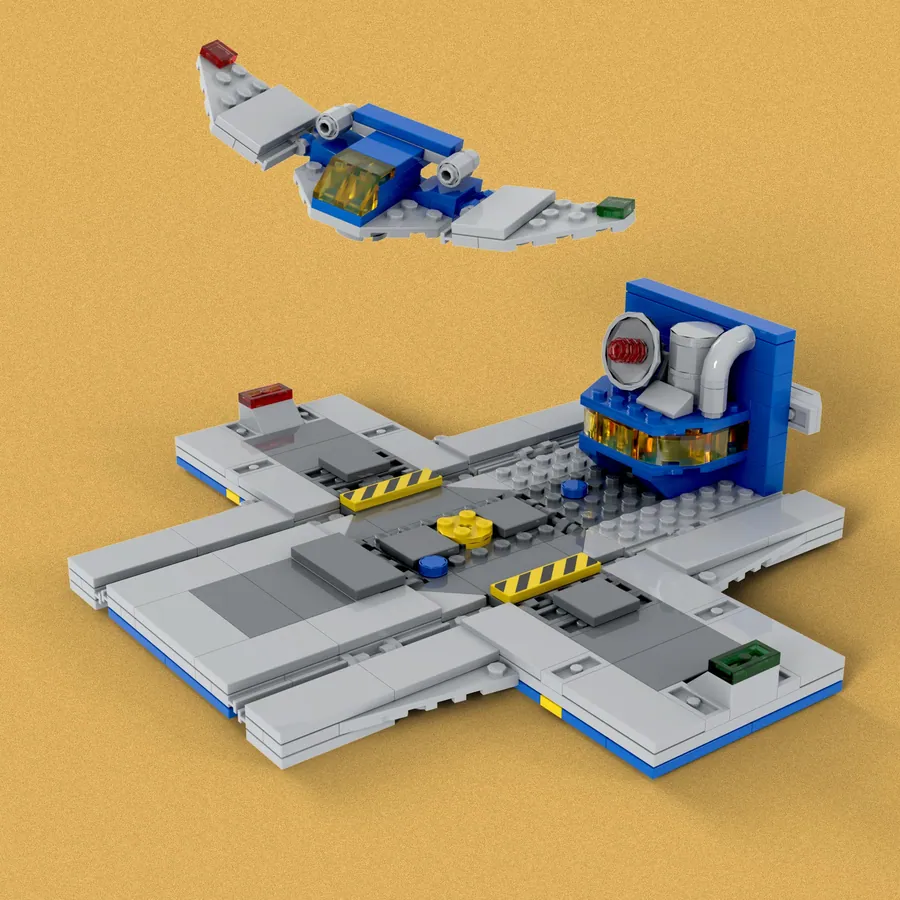 LEGO Ideas chainsaw yu space box