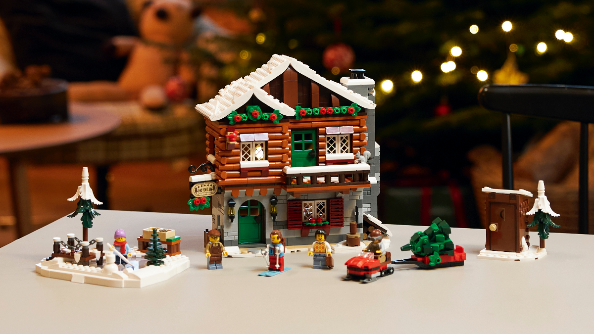 Check out 10325 Alpine Lodge next to recent LEGO Winter Village sets