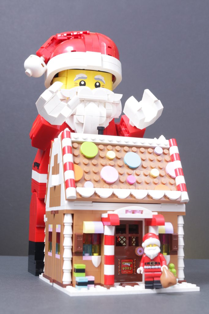 LEGO Christmas 2025 sets 40812 Snowman Ornaments 40809 Festive Gingerbread House 40820 Up Scaled Santa Minifigure 40806 Gingerbread AT AT Walker review 23 683x1024