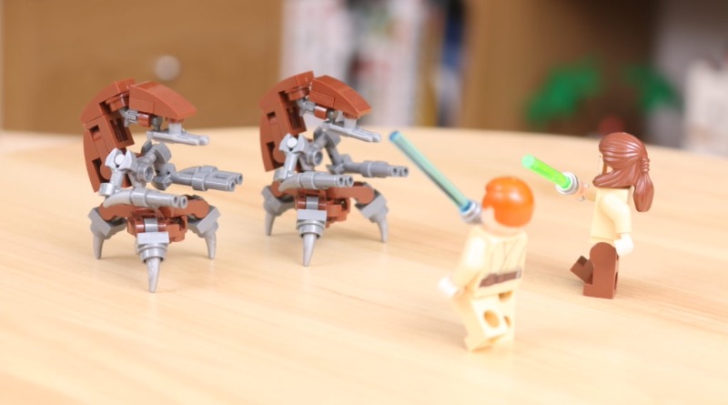 We've just sent out the parts list for our custom LEGO Star Wars Droideka