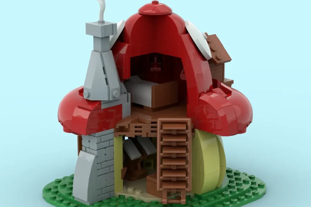 LEGO Ideas smurf village 2 1024x682