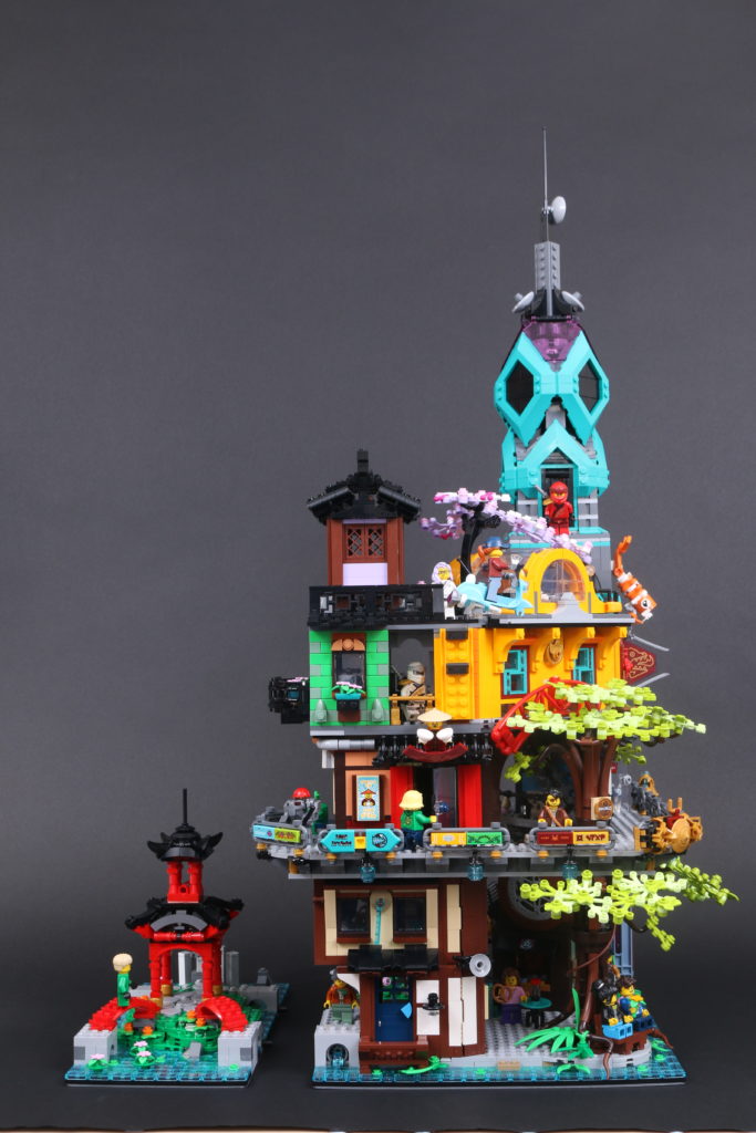 LEGO NINJAGO 71741 NINJAGO City Gardens review 11