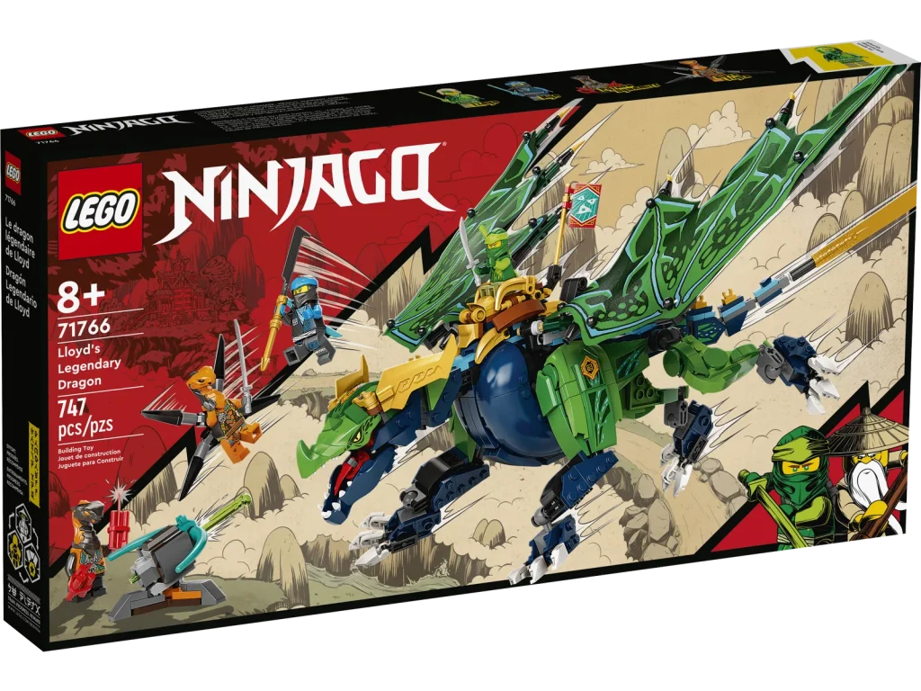 LEGO NINJAGO 71766 Lloyds Legendary Dragon 1 1024x768