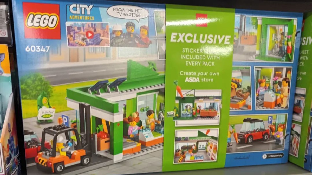 LEGO City 60347 Grocery Store ASDA edition found in-store
