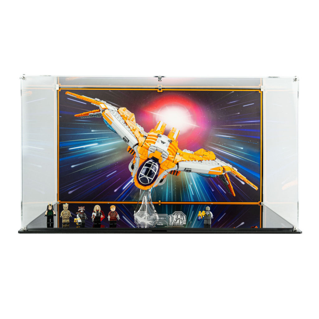 LEGO Marvel 76193 The Guardians Ship Wicked Brick display case 1024x1024