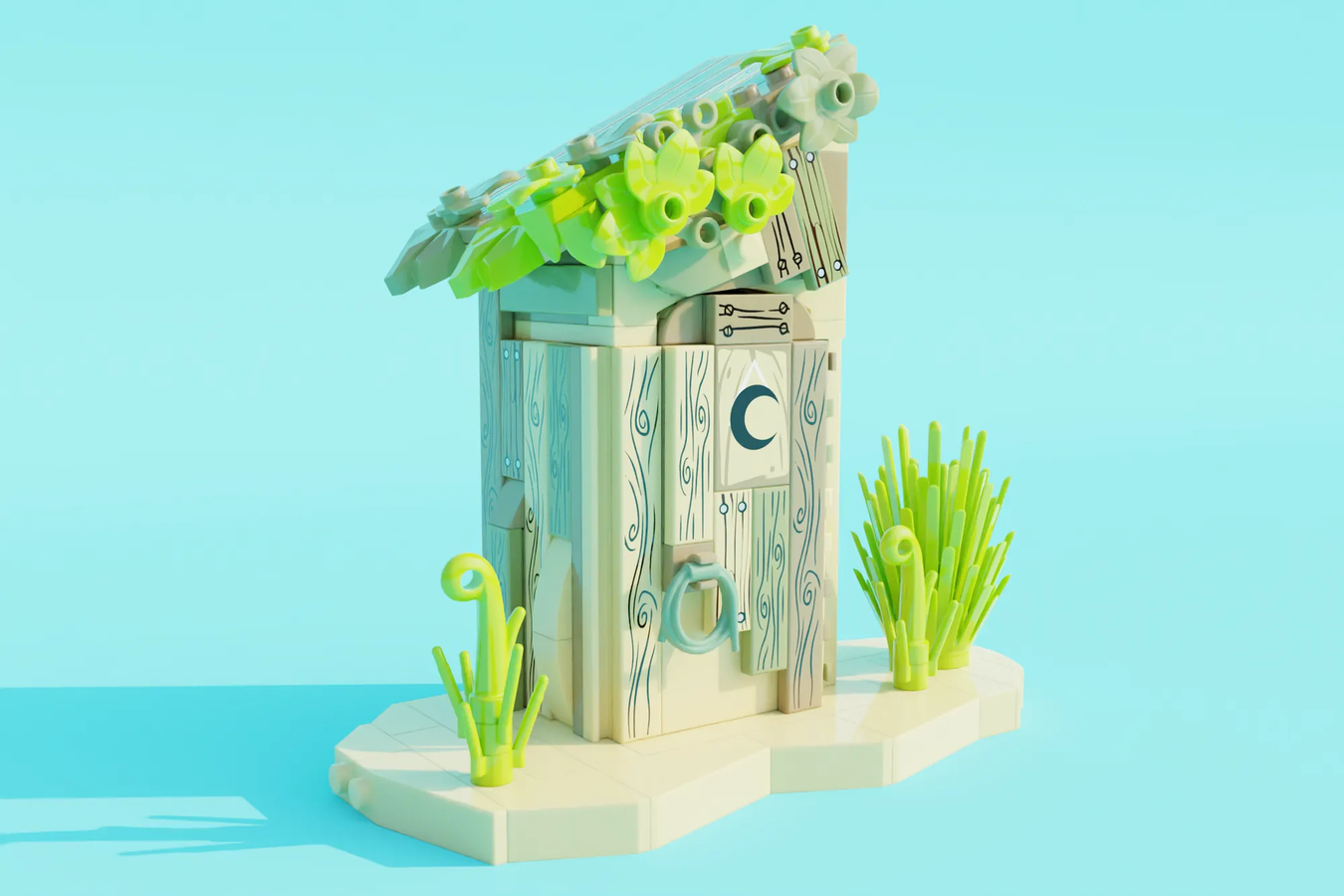 LEGO Ideas Dreamworks Shrek Swamp 4